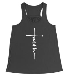 Faith cross women t-shirt Christian