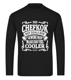 chefkok maar veel cooler T-shirt