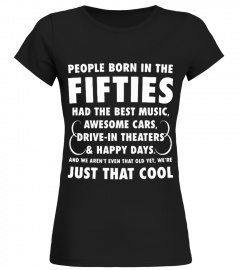 Only for cool people born in the fifties