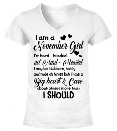 I am a November Girl