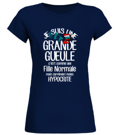 TSHIRT FEMME JE SUIS UNE GRANDE GUEULE