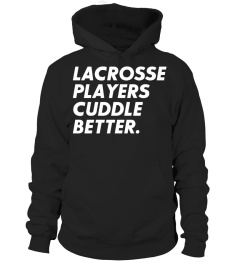 Lacrosse Players Cuddle better