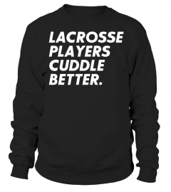 Lacrosse Players Cuddle better