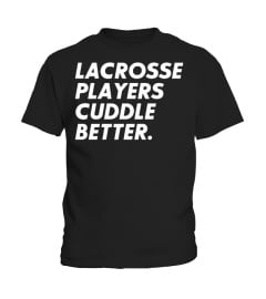 Lacrosse Players Cuddle better