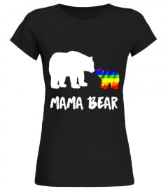 LGBT Mama Bear Mom Lesbian Gay Bisexual Transgender T-Shirt - Limited Edition