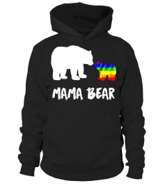 LGBT Mama Bear Mom Lesbian Gay Bisexual Transgender T-Shirt - Limited Edition