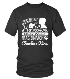 Bester Hundepapa - Personalisierbar