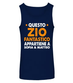 QUESTO ZIO FANTASTICO APPARTIENE A TSHIRT PERSONALIZZATO