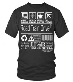 Road Train Driver Multitasking