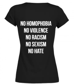 NO HOMOPHOBIA NO VIOLENCE