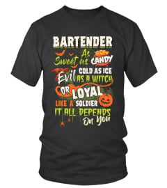 Bartender  Funny Halloween Costume