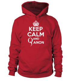 KEEP CALM AND Q-ANON SHIRT