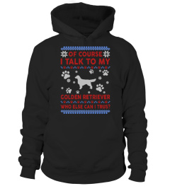 Golden Retriever Ugly Christmas Sweater