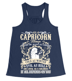 CAPRICORN WOMAN  SWEET AS CANDY T-SHIRT