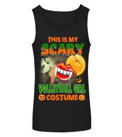 THIS IS MY SCARY VOLLEYBALL GIRL COSTUME HALLOWEEN