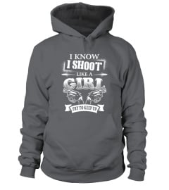 I SHOOT LIKE A GIRL  gun girl