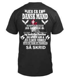 JEG ER EN DANSK MAND - ELSKER FODBOLD