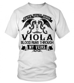VIOLA - My Veins Name Shirts