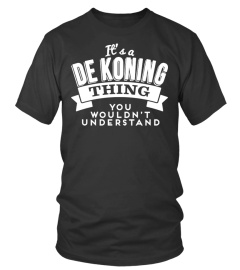 LIMITED-EDITION DE KONING TEE!