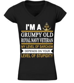 I m a grumpy old man royal navy veteran my level o