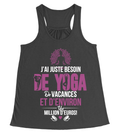 J’ai juste besoin de yoga