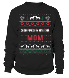 Chesapeake Bay Retriever Mom Christmas Sweater