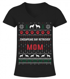 Chesapeake Bay Retriever Mom Christmas Sweater