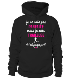 t-shirt drôle humour - mais je suis traileuse