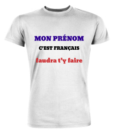 T-shirt personnalisable Zemmour