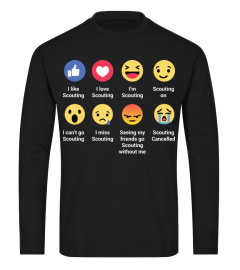 Scouting funny emoticons Tshirts & Mug