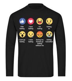 Sailing funny emoticons Tshirts & Mug