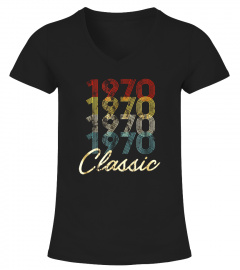 48th Birthday Gift Vintage 1970 T-Shirt Men & Women