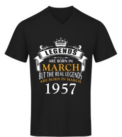  Legends Are Born In March 1957