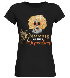 Queen Was Born In December T-Shirt