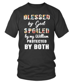 CUSTOM SHIRT BLESSED BY GOD SPOILED BY