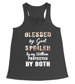 CUSTOM SHIRT BLESSED BY GOD SPOILED BY