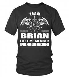 Team BRIAN - Lifetime Member