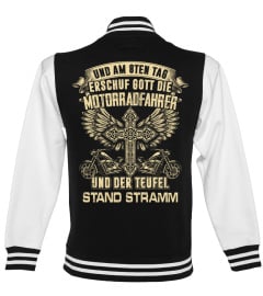 UND AM 8TEN TAG ERSCHUF GOTT DIE MOTORRADFAHRER UND DER TEUFEL STAND STRAMM