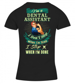 Strong Dental Assistant Shirt