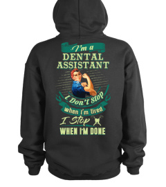 Strong Dental Assistant Shirt