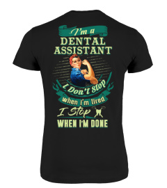 Strong Dental Assistant Shirt