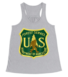 8.Bigfoot, Sasquatch, Yeti, USFS, Funny, T-Shirt