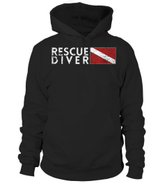 85.Rescue Diver Flag Search Rescue Diver Shirt Scuba Shirt