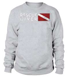 85.Rescue Diver Flag Search Rescue Diver Shirt Scuba Shirt