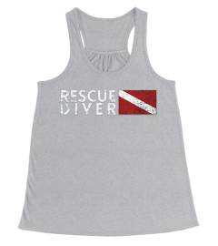 85.Rescue Diver Flag Search Rescue Diver Shirt Scuba Shirt