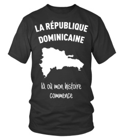 T-shirt République Dominicaine Histoire