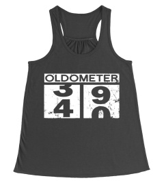 Oldometer 40 Shirt 40th Birthday Gift Men Women Funny Shirts