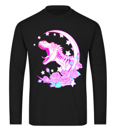 Pastel Goth Trex TShirt - Vaporwave Aesthetic