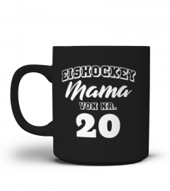 Eishockey-Mutter: Eishockey Mama von DEINENUMMER - Geschenk