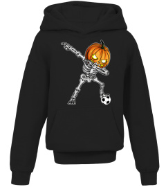 Dabbing Skeleton Pumpkin